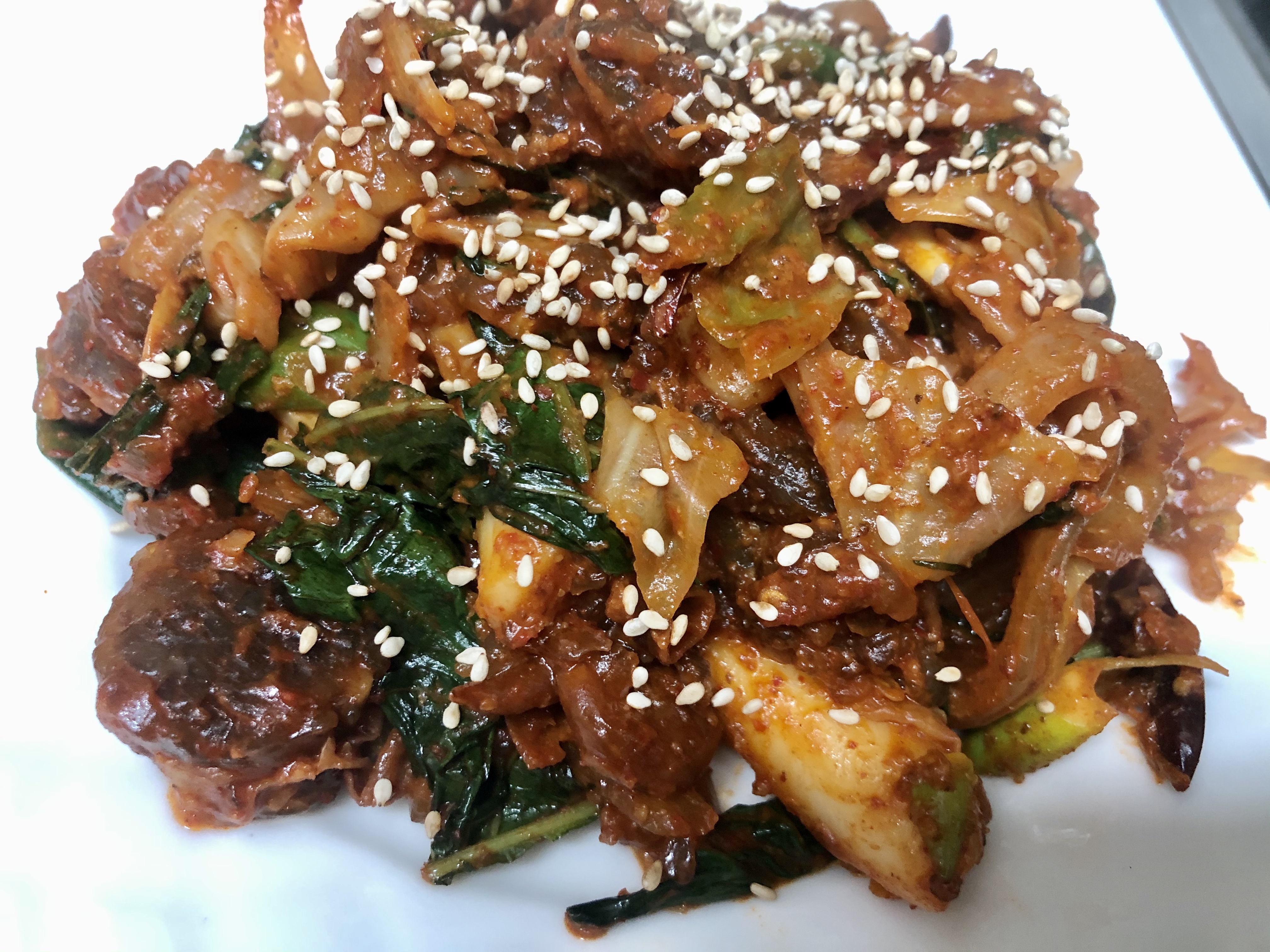  매콤 순대볶음
