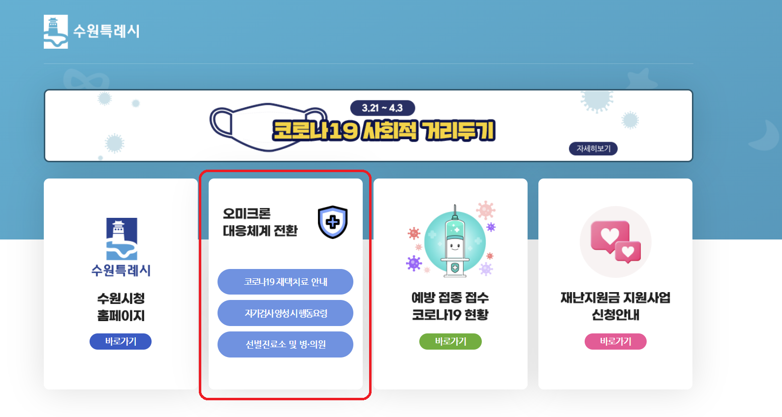  [수원사람] 코로나19 확진자 비대면 진료로 약처방 받기