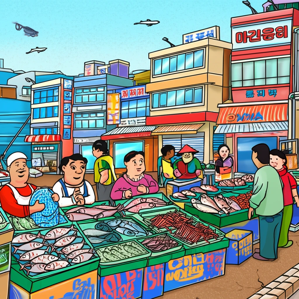 부산 매력에 퐁당!👵🏻 해운대 자갈치