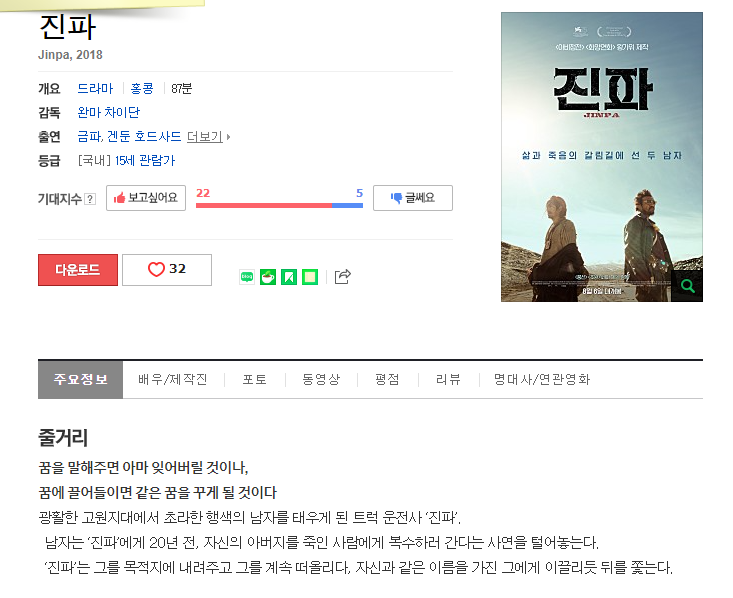 주역으로 보는 영화 진파