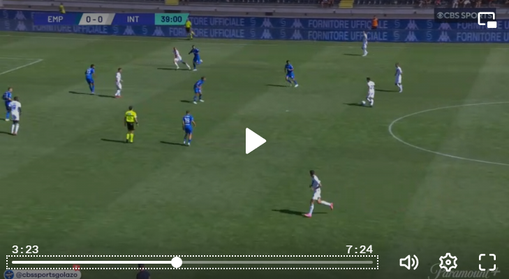 Empoli FC- Inter Highlights