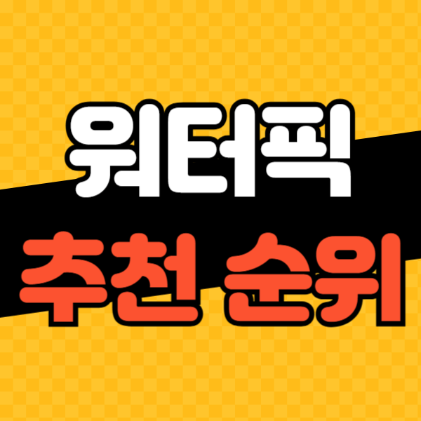 워터픽 추천 비교 순위 TOP 5