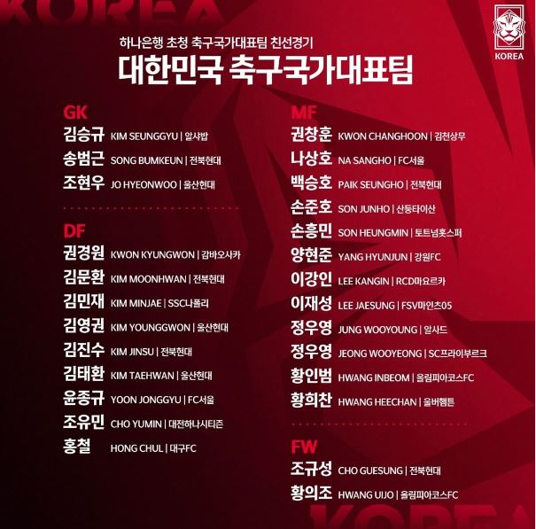 2022년 9월23일 대한민국 코스타리카 축구 중계 한국 코스타리카 축구 하이라이트