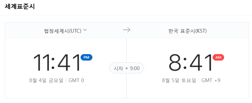 세계표준시