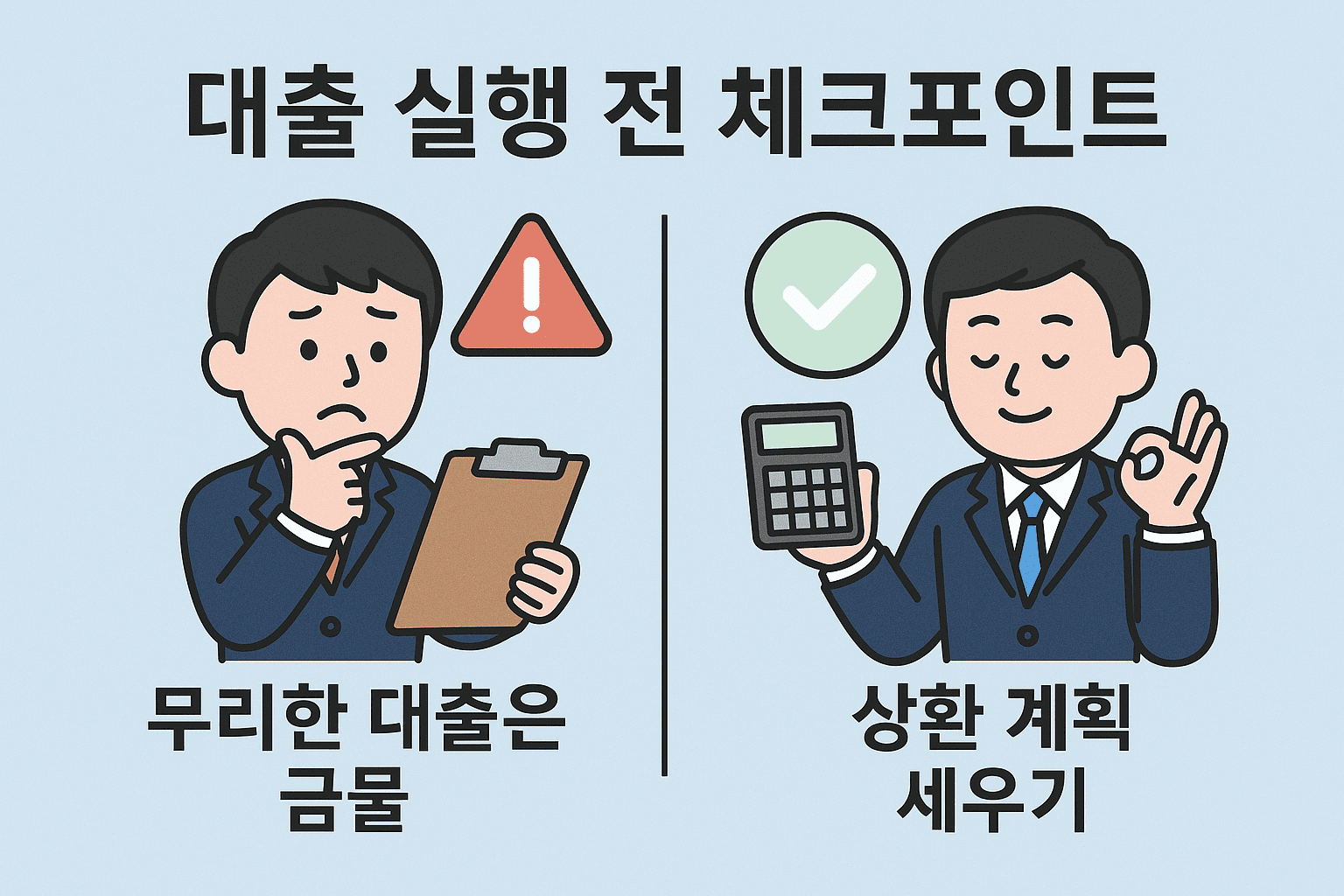 대출 실행 전 체크포인트