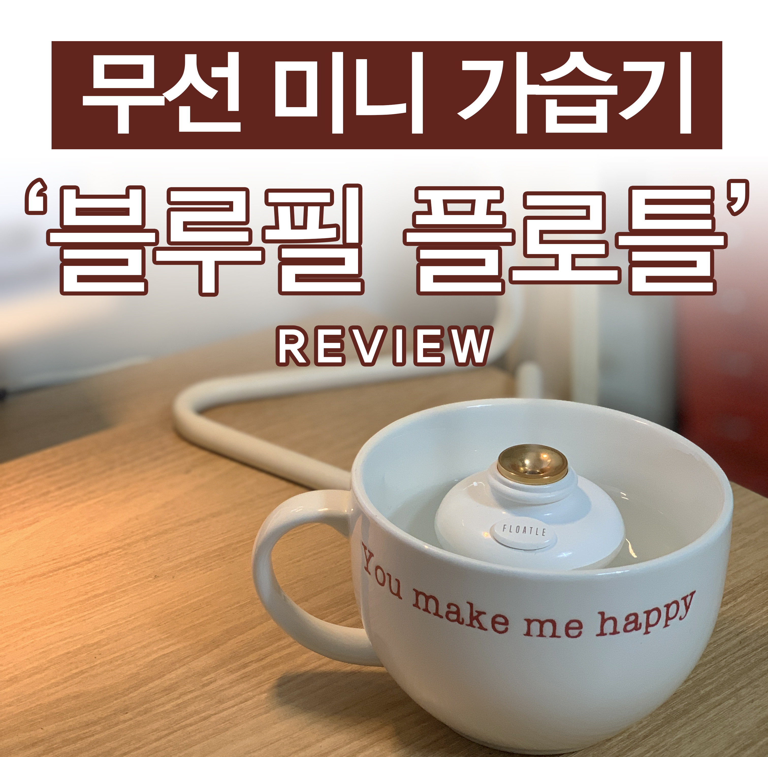  미니가습기 '플로틀' 리뷰