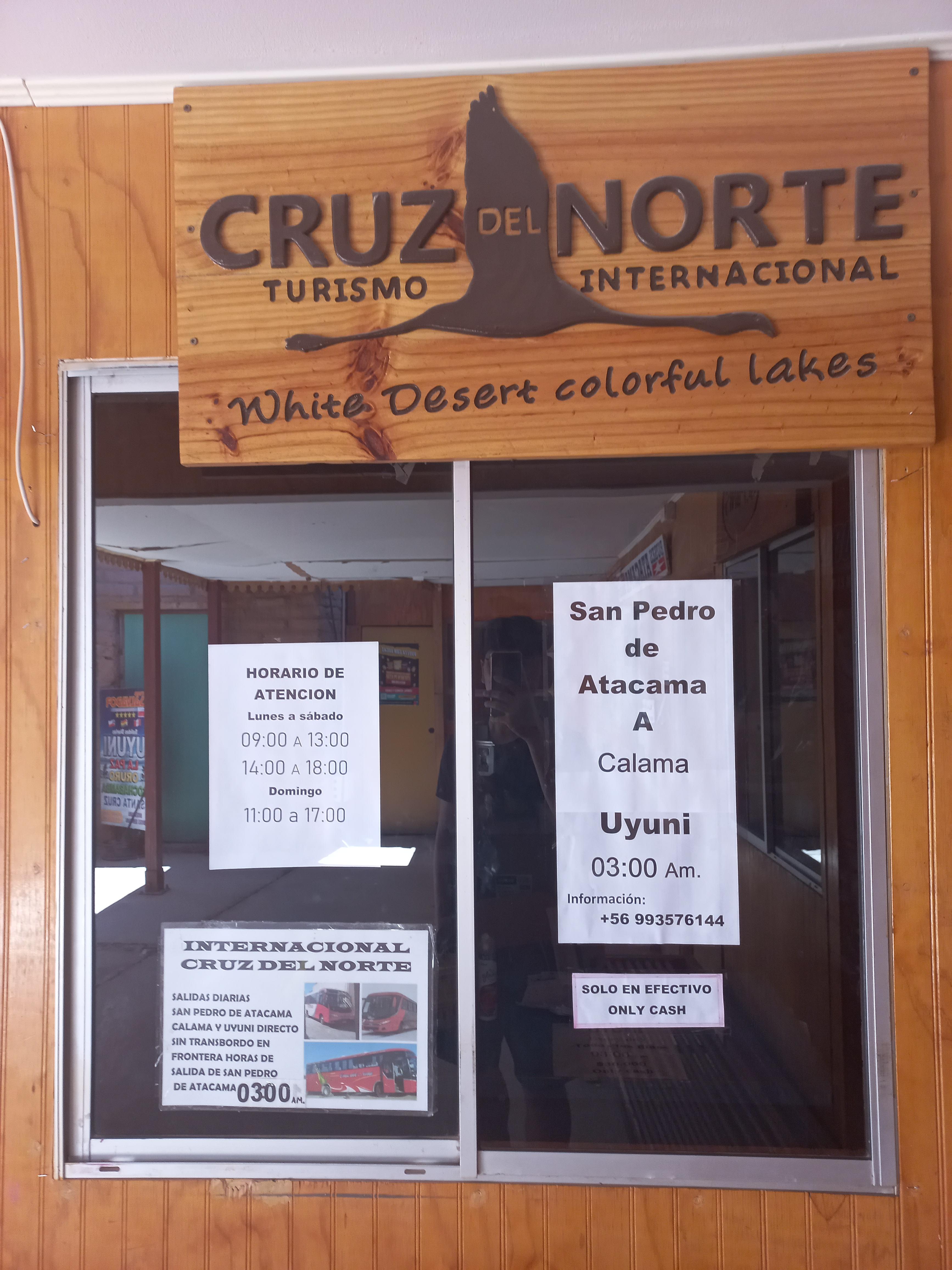 Cruz Del Norte 회사의 터미널 창구