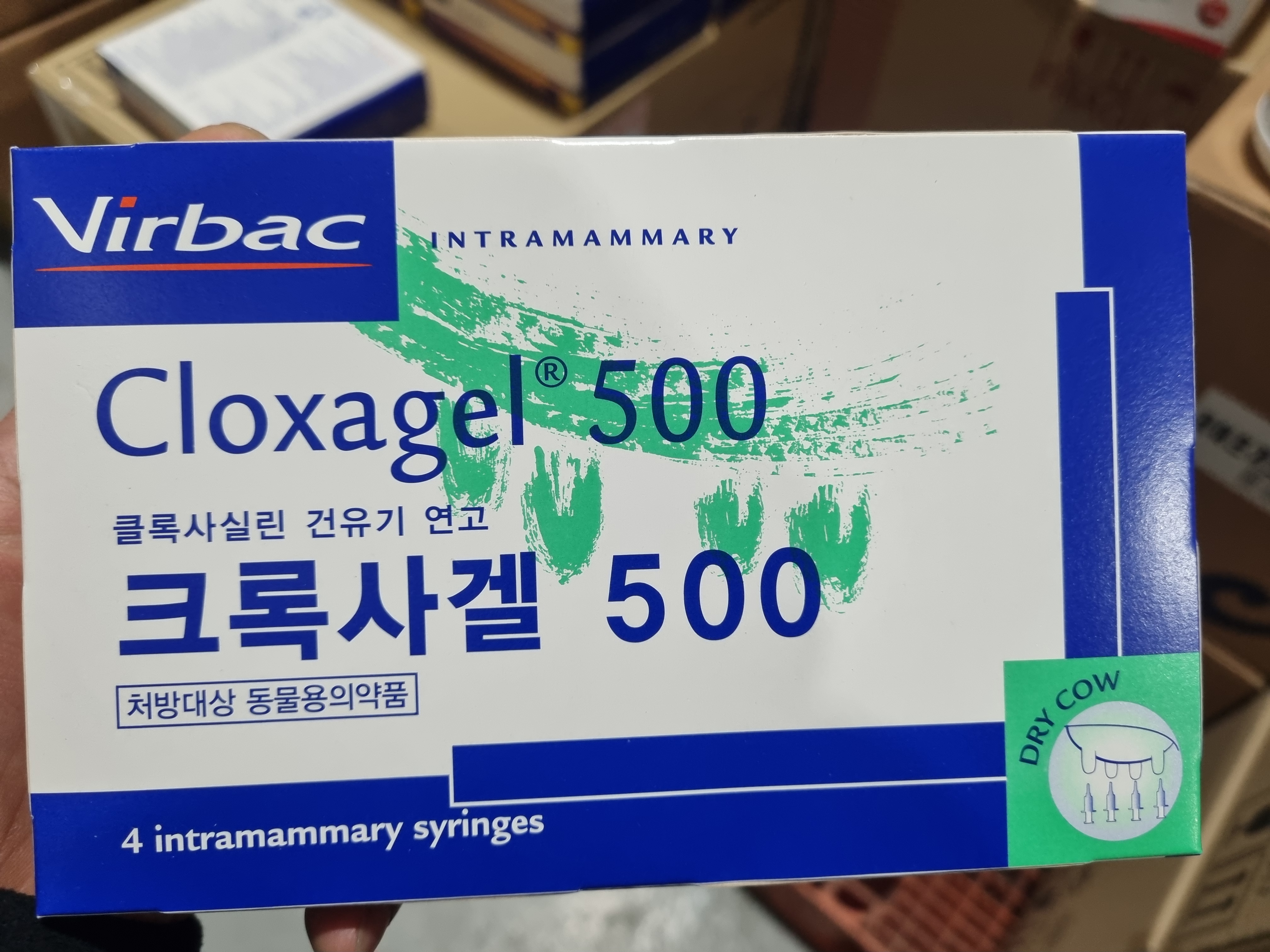  버박코리아 향균효과 유방염 건유기  클록사실린 연고 크록사겔