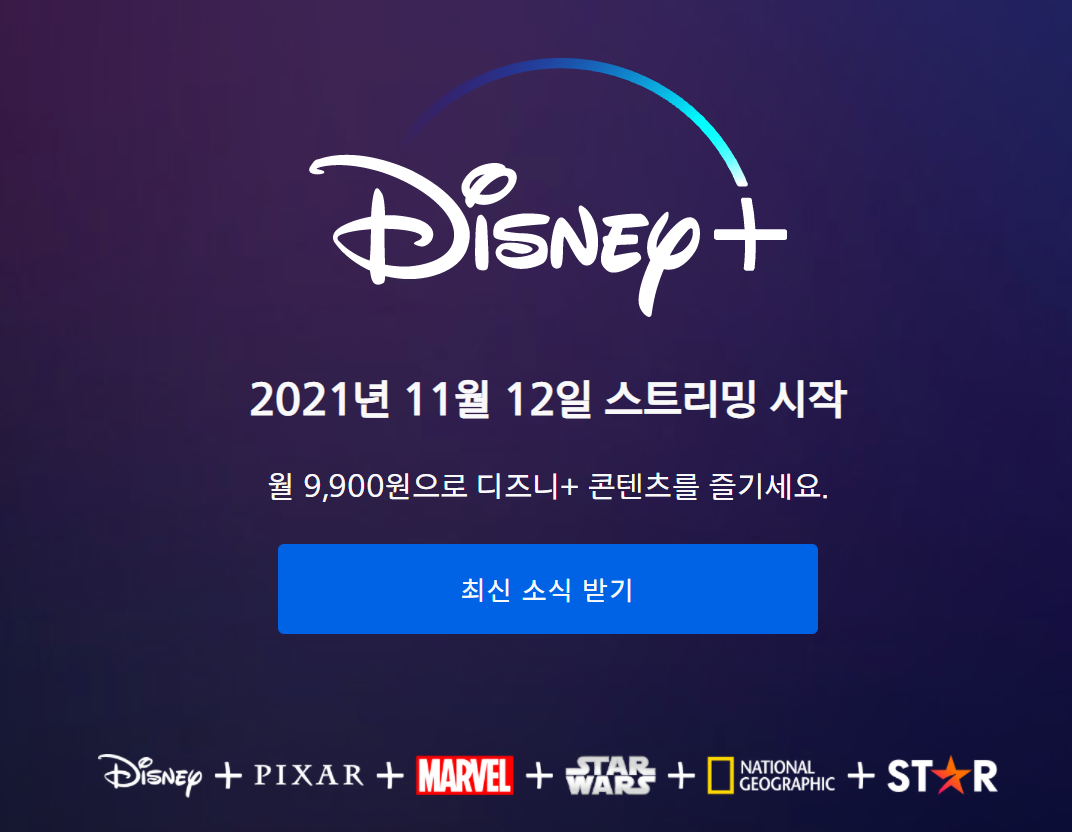  디즈니 플러스 OTT, 디즈니 채널 한국 상륙