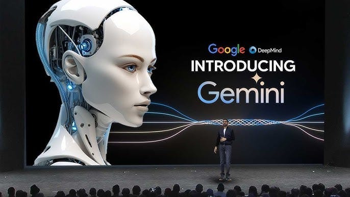 구글의 Gemini presentation 모습