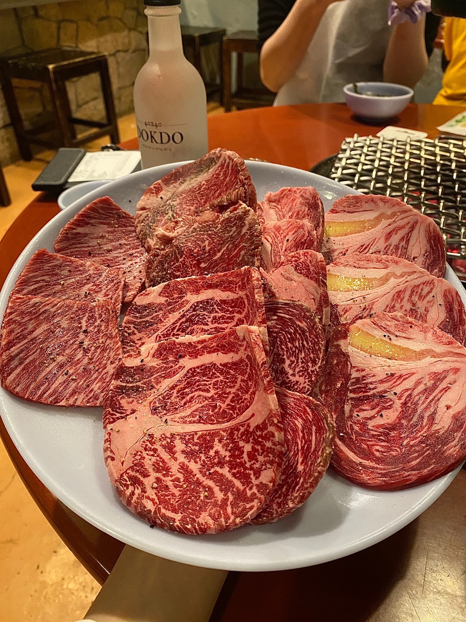 초원 한우등심주물럭