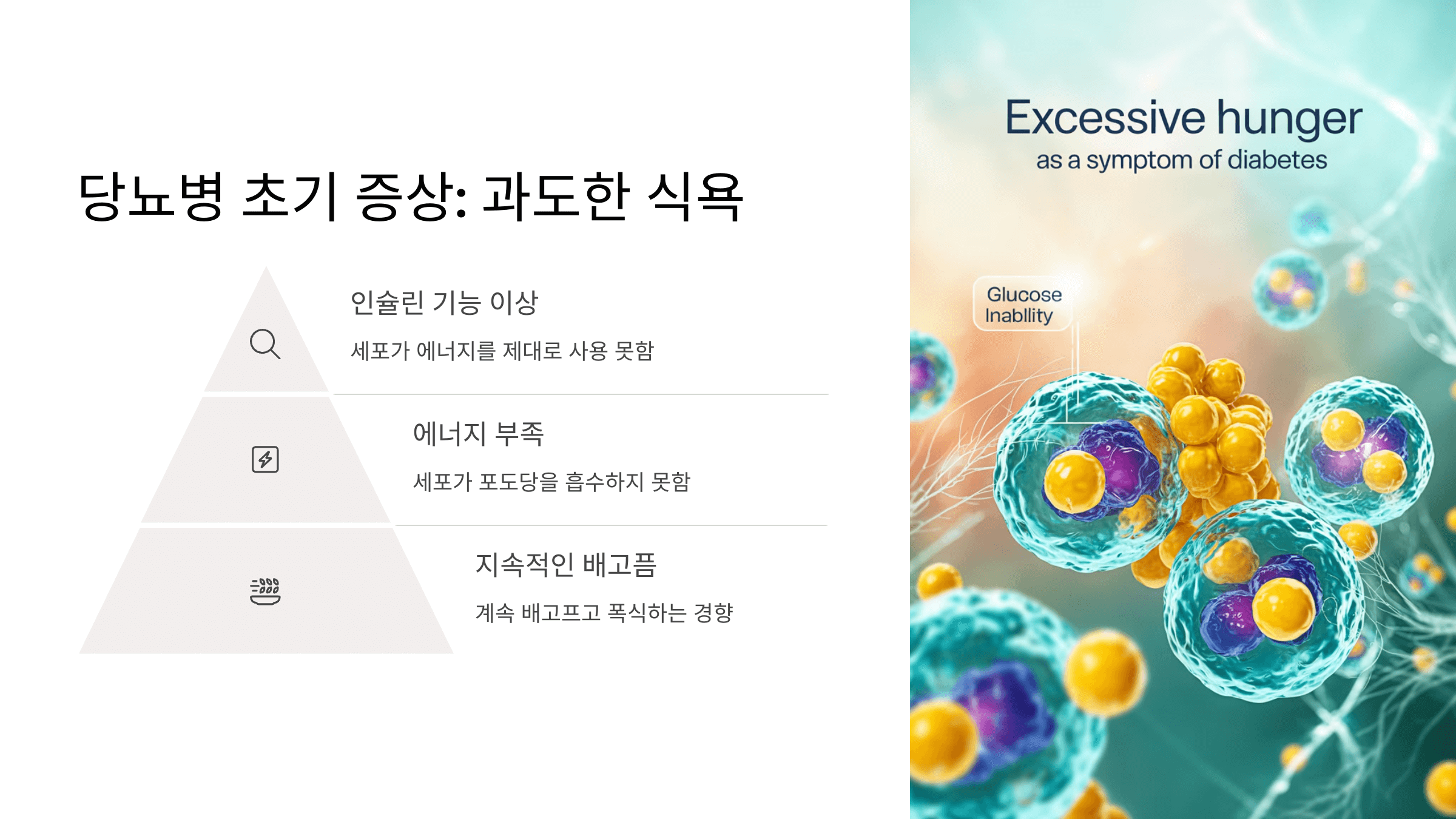 당뇨병 사진입니다.