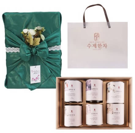 전통 한방 차 세트