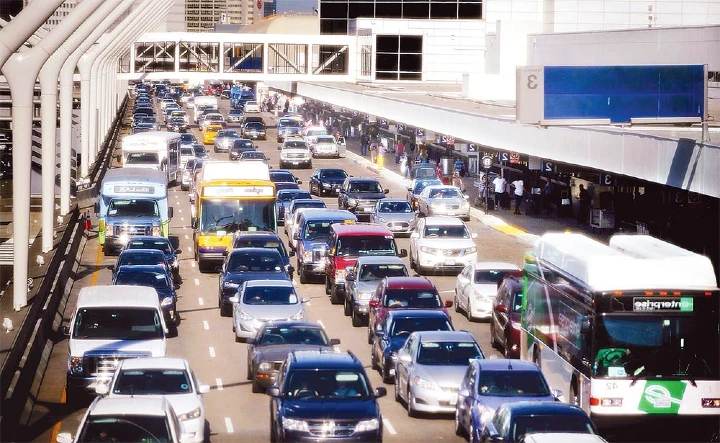 LA 코리안타운에서 LAX 공항 비행기 출국 시간 여유