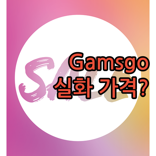 Gamsgo 활용법 Office 36