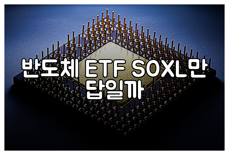 반도체 ETF SOXL만 답일까