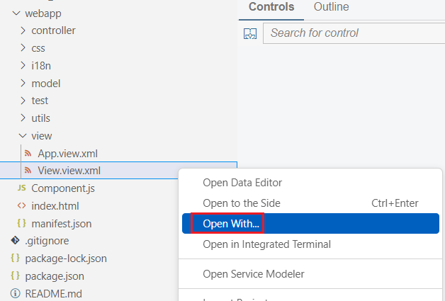  [ SAPUI5 ] Business Application Studio