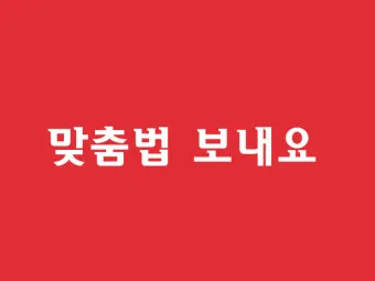 보내 보네 헷갈리는 맞춤법 올바른 표기 완벽 정리_26
