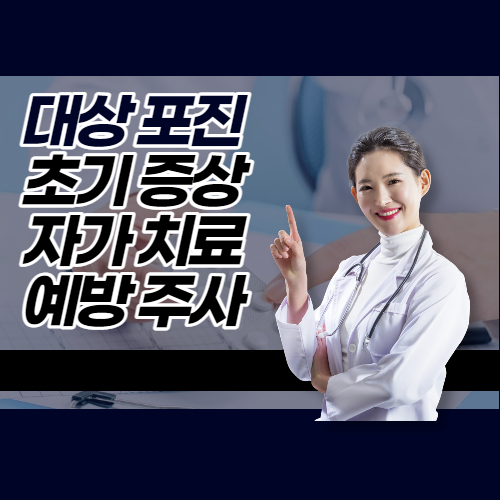  대상포진 초기증상 자가치료 예방주사