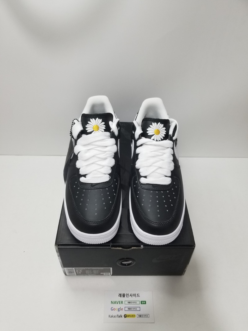  [NIKE] 나이키 X 피스마이너스원 에어포스1 파라노이즈 검흰 얼리 액세스 드로우 피마원 (OG공장)