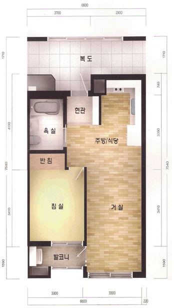 김제하동 국민임대주택 입주자격완화 모집공고 75타입