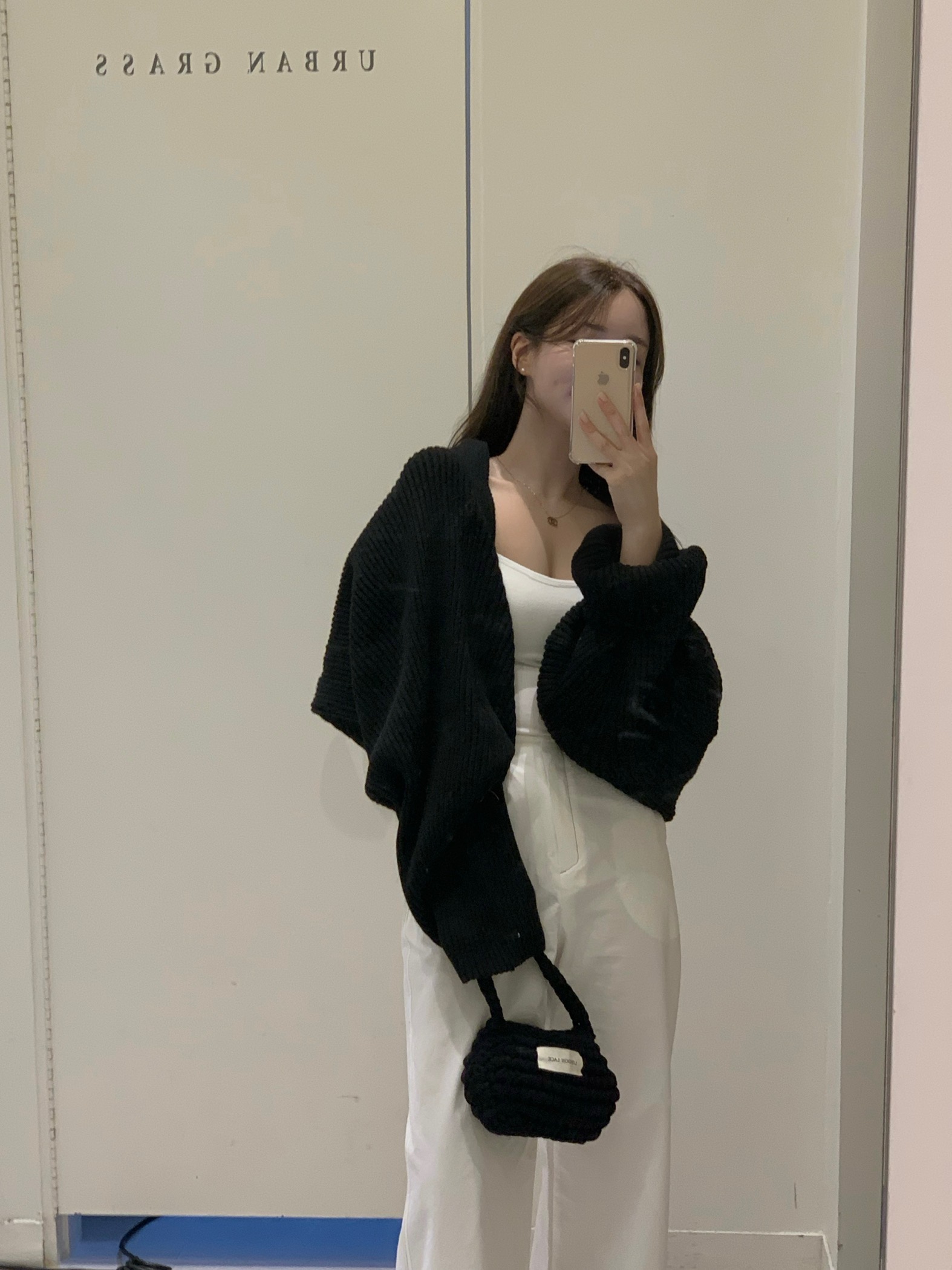 여리여리 캐시미어 롱소매 볼레로 가디건