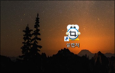 알캡쳐 실행하기