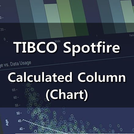  [TIBCO Spotfire] Calculated Column(2/2) : Chart에서 활용