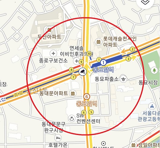 실실간 CCTV 확인하기