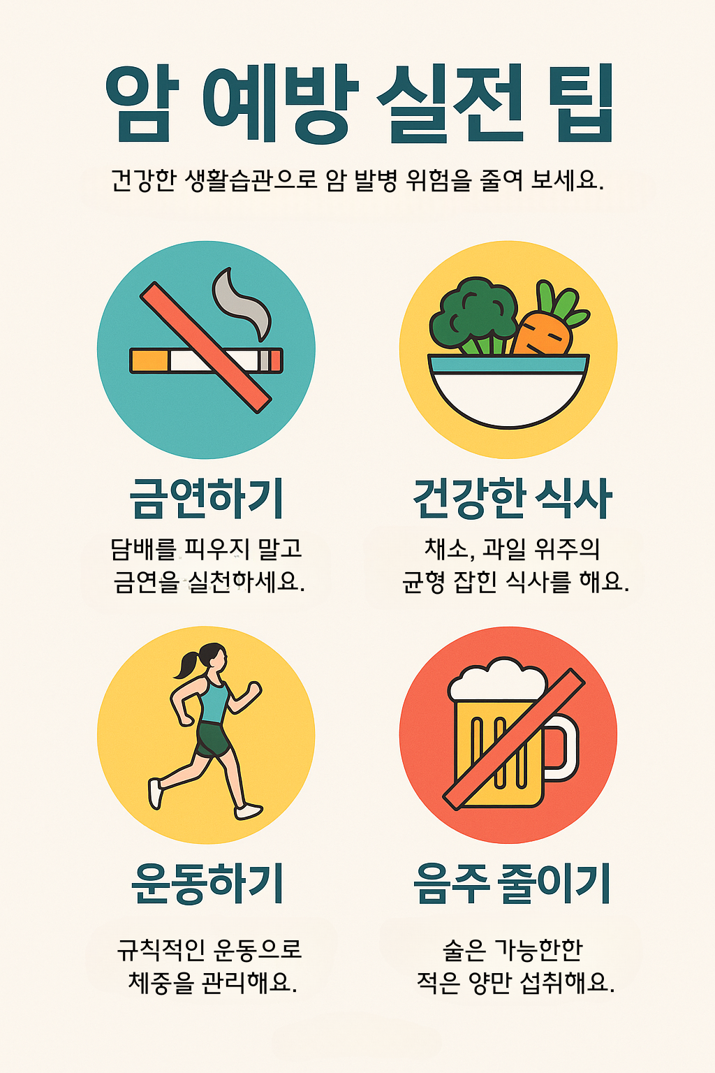 암 예방 음식