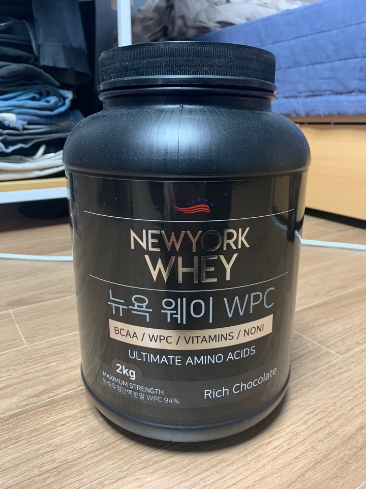  <단백질 쉐이크> 뉴욕 웨이 WPC // BCAA , 비타민, 노니?? 종합 단백질!