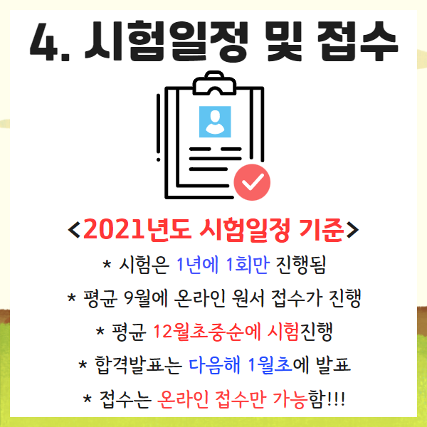 영양사 자격증 영양사 자격증취득을 위해 4
