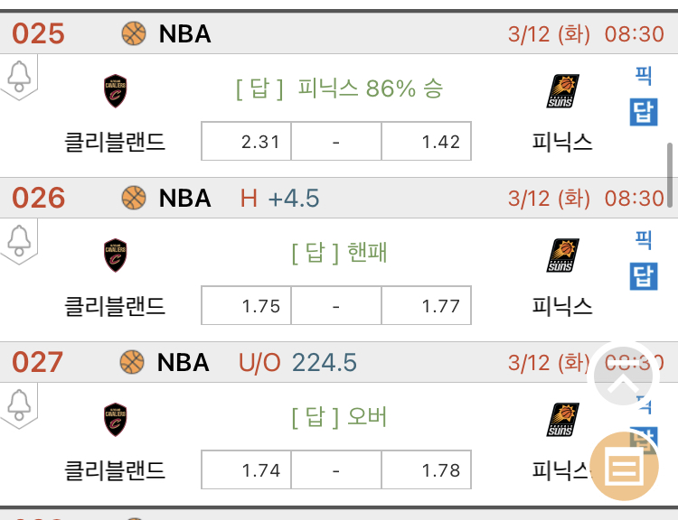 경기피닉스 이미지