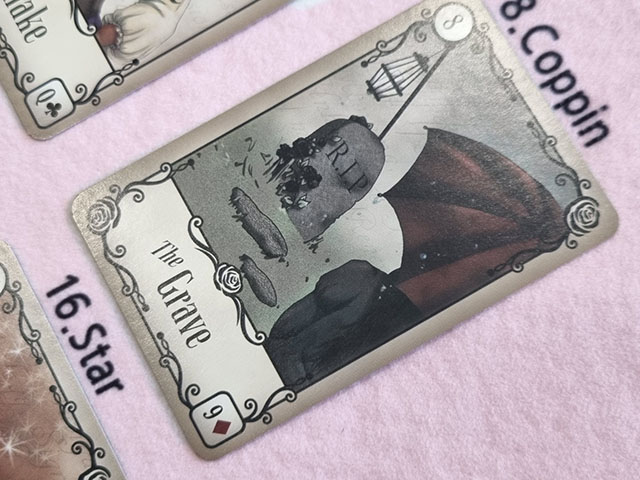 드림타로21 – 언더로즈 레노먼드 8번 관 / Dreamtarot21 – Under the Roses Lenormand No.8 관, 이별과 재생의 감성적 상징