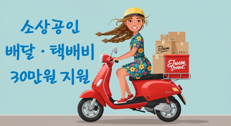 소상공인 배달비·택배비 지원 소상공인