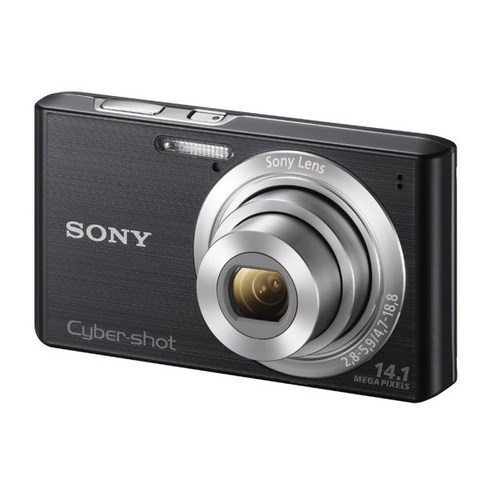 소니 정품 DSC-W610 고화소 광학4배줌 디지털카메라 K
