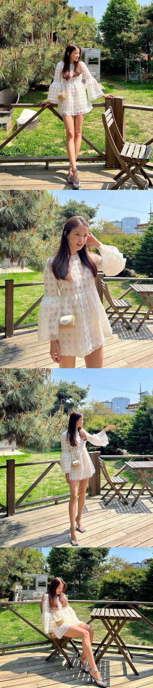  '연매출 25억' 이시영, 엉덩이 겨우 가린 초미니 원피스! [사진]