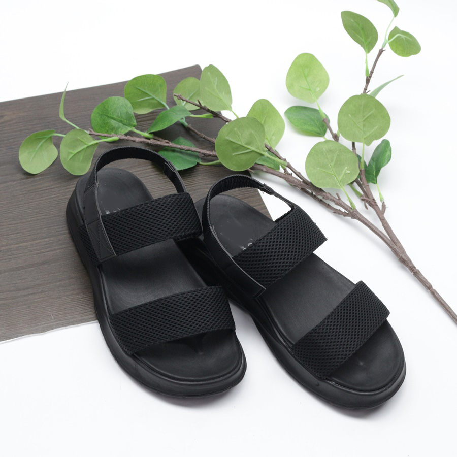  쿠션감있는 메쉬콤비 4cm 남성샌들