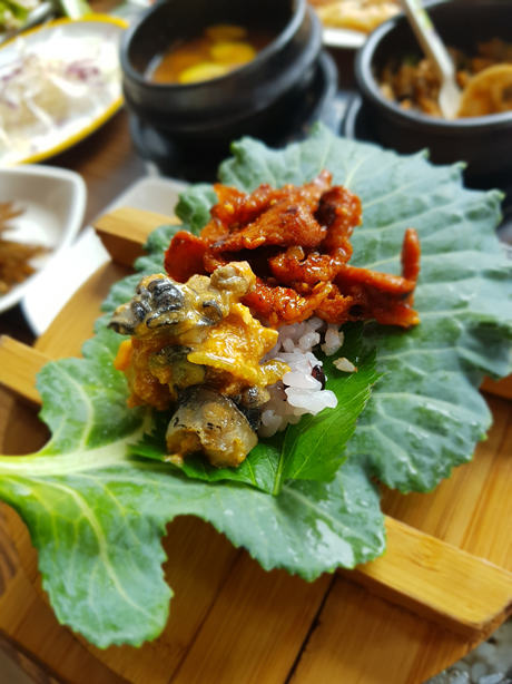  [충남 동학사 맛집]우렁쌈밥정식집: 우렁각시