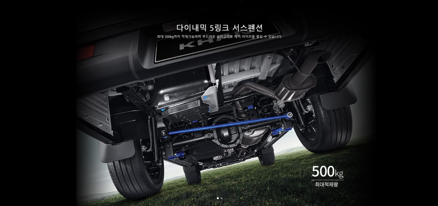 렉스턴 스포츠 칸 제원
