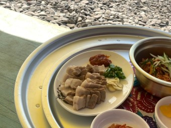  바지락 라면