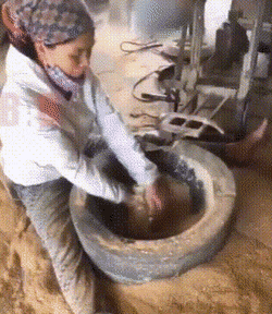  극한직업 아지매