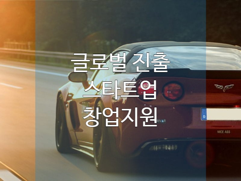  글로벌 진출 스타트업 예비 창업자 확인 사항! ft. 중소벤처기업부