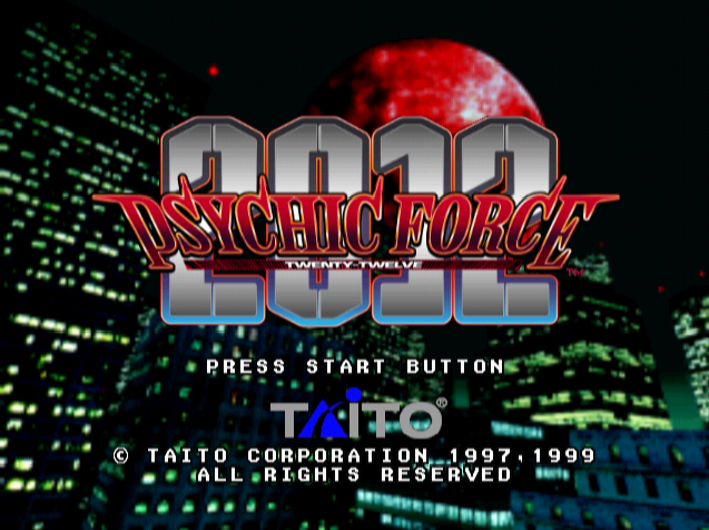  Psychic Force 2012.GDI USA 파일 - 드림캐스트 / Dreamcast