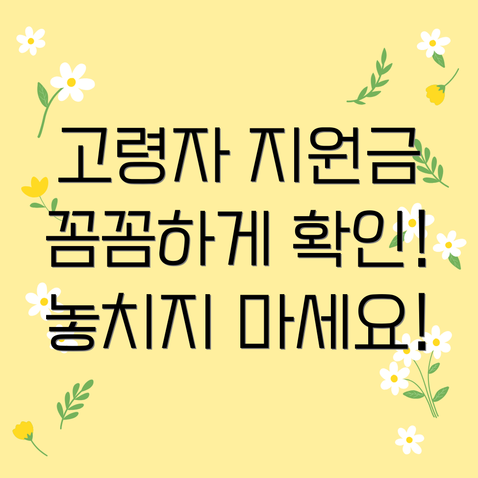 고령자 고용 지원금