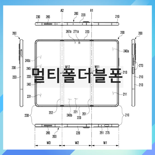 더블폴더블폰특허