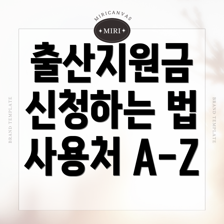 출산지원금