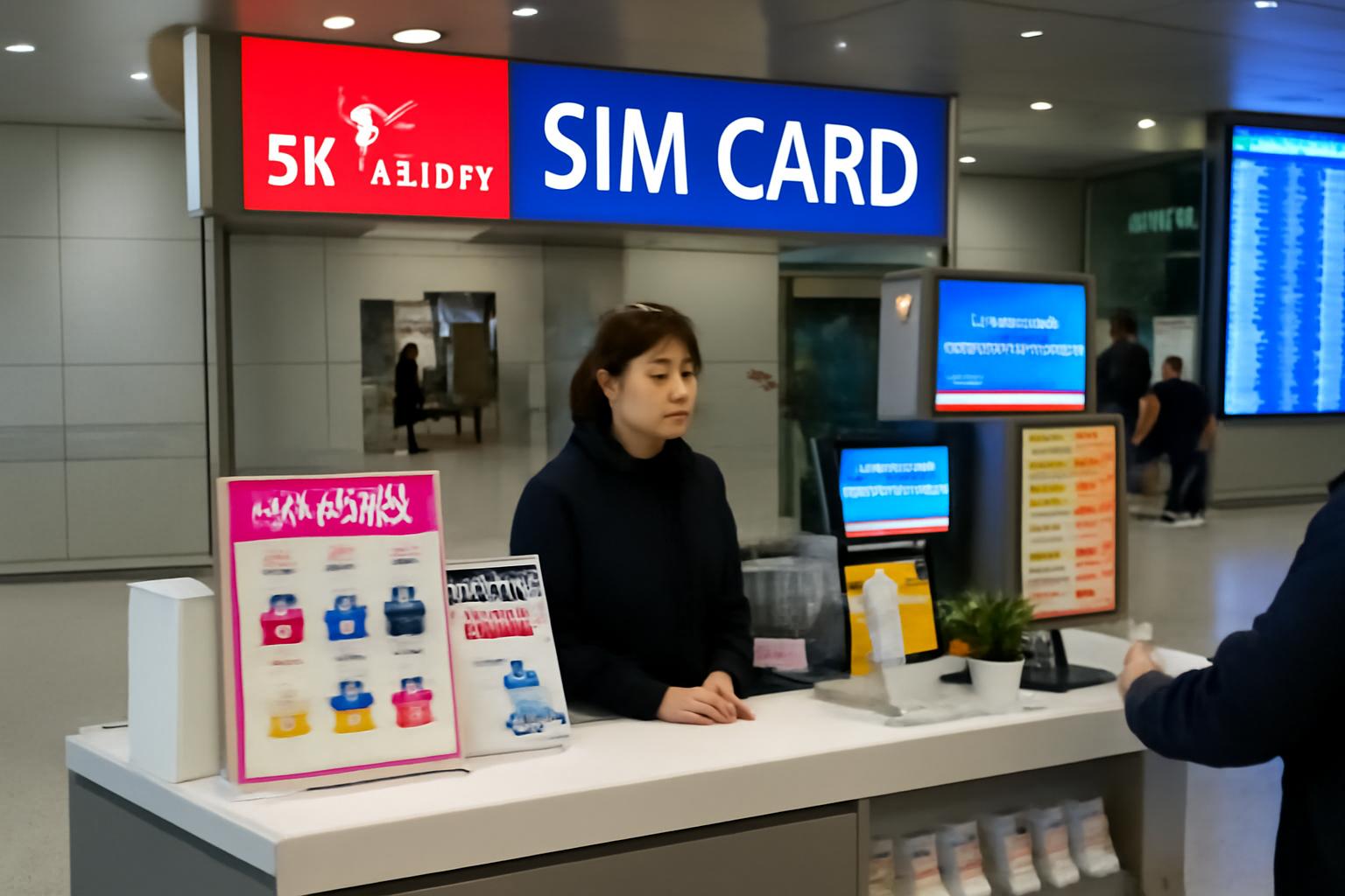 유심칩 구매 인천공항