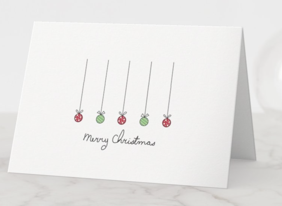 크리스마스 도안 간단한 크리스마스 12