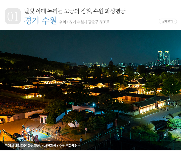 한여름밤 '야간여행' 명소 6곳